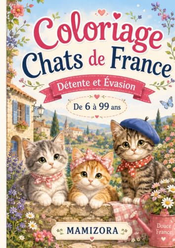 Couverture de Coloriage Chats de France
