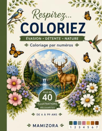 Couverture de Respirez… Coloriez