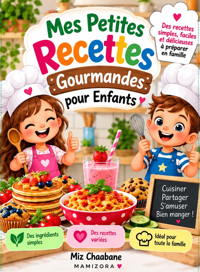 Couverture de Mes Petites Recettes Gourmandes pour Enfants